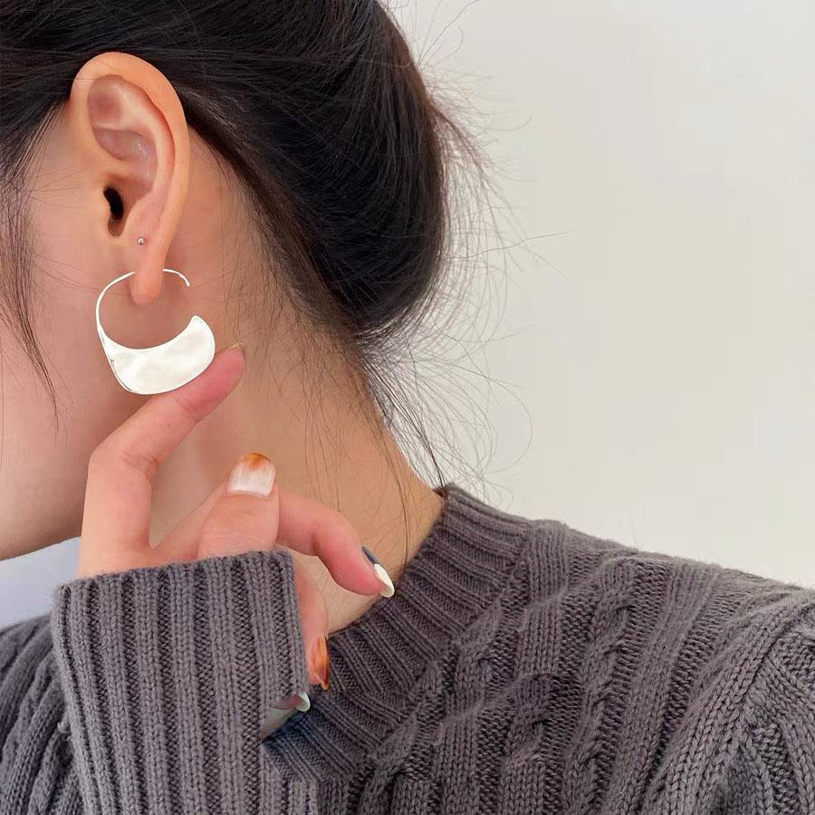 Xiaomi BF CLUB 925 Sterling Silver Round Square Earrings For Women Girl Sexy Fashion Trendy Jewelry Gift Party Wedding Pendientes