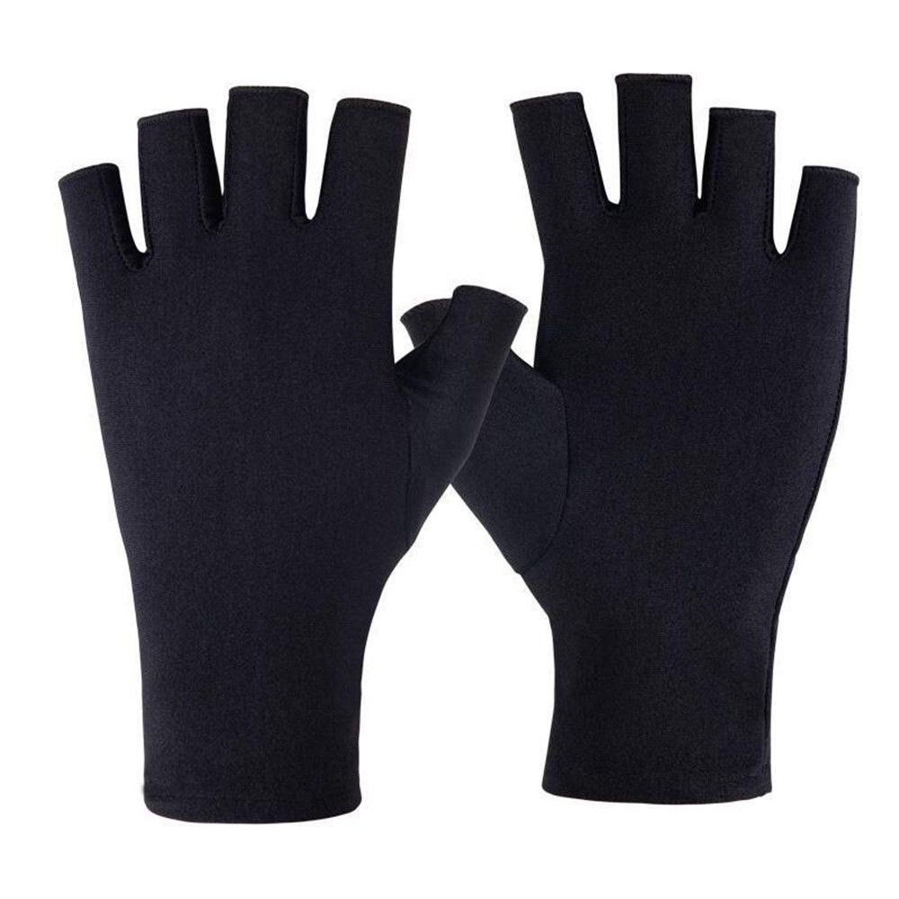 Men/Women Short Thin Summer Mittens Sports/Driving/Biking Sun Protection Half Finger Gloves