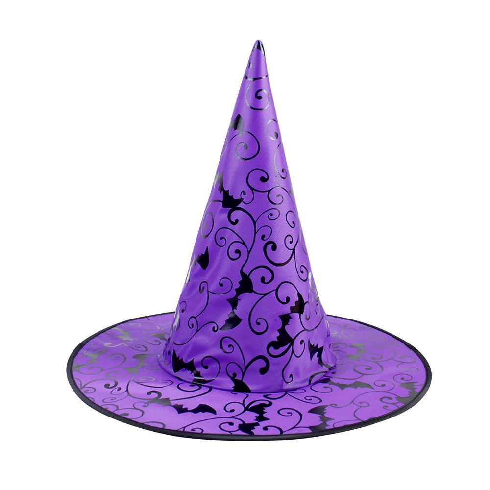 Light-Up Spiderweb Witch Hat Halloween Decoration
