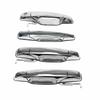 4pcs Chrome Car Outer Exterior Door Handles for Tahoe GMC Yukon Sierra Denali 2007-2013 Front Rear Left Right Door Handle