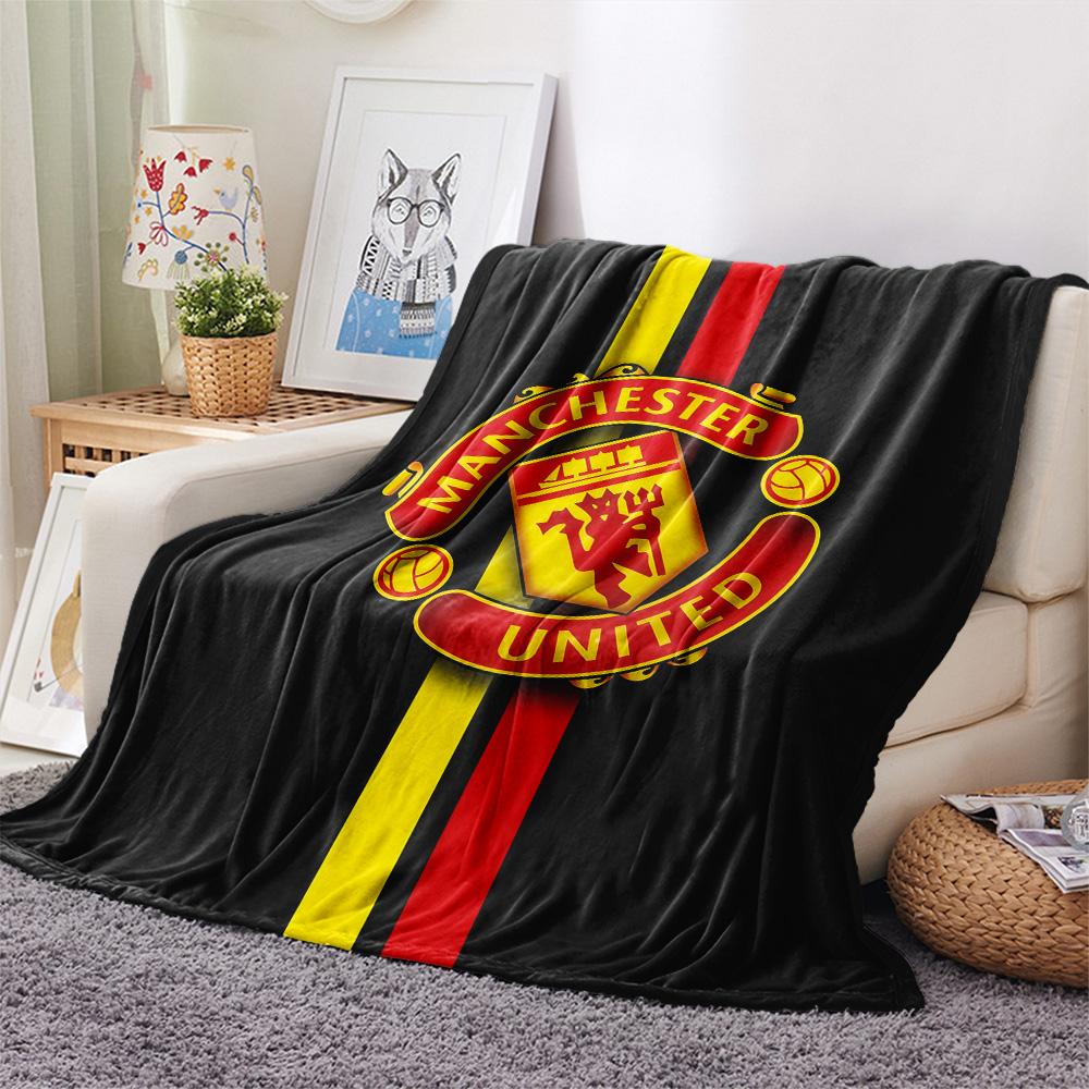 Man Utd Flannel Blanket, High quality Comfortable for All Seasons, Home Decor, Warmth and Comfort