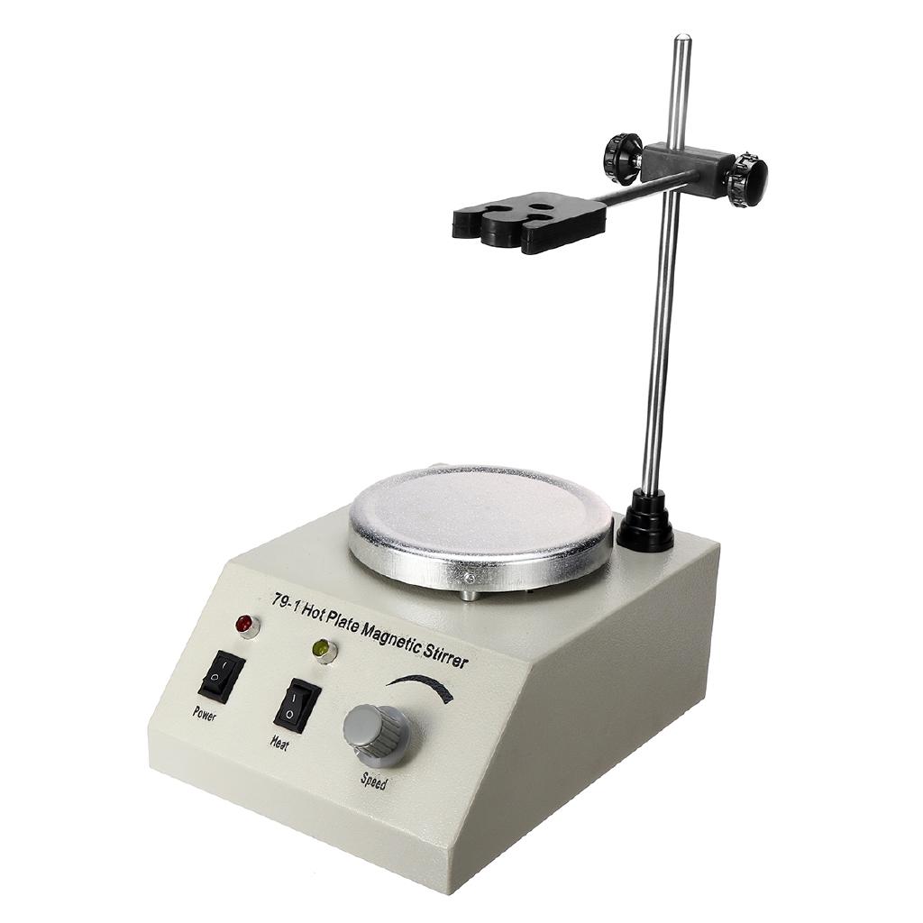 250W Hot Plate Magnetic Stirrer Lab Speed variable control Mixer No Vibration US/EU/AU Plug Smooth Run 110/220V 1000ml