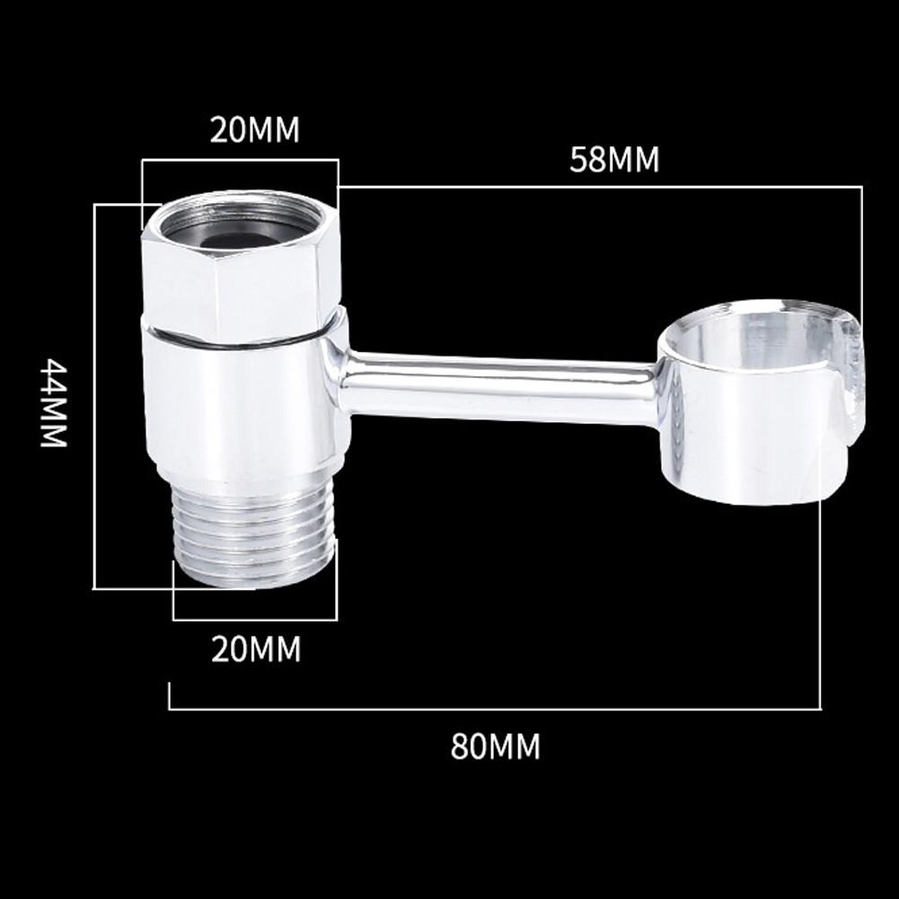 1/2 tomme(DN15) Dusjholder 1 stk 360° roterbar messing