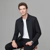 Popular Spring and Autumn Lapel Zipper Jacket Jacket Men's Commuting Middle-aged Dad Executive Jacket