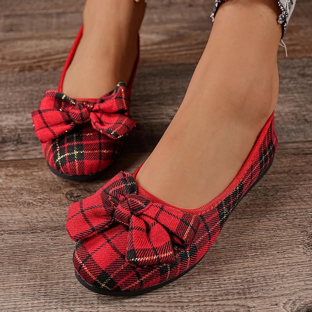 Women Flats Ballerinas Comfortable Loafers Ladies Classic Round Toe Bow Tie Flats Shoes Woman Outdoor Luxury Soft Sneakers Women