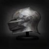 Close Helmet with Sparrow’s Beak Visor 16th Century Knight Armor Gothic Medieval Helmet with Stand  SCA LARP Reenactment Gear Steel Helmet Gift