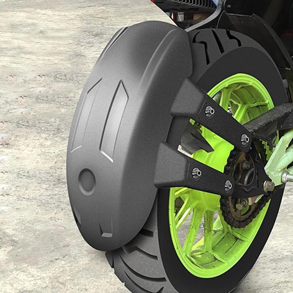 Motorcycle Rear Fender Upgrades Waterproof & Easy Install Motorcycle Mudguard Upgrades for Enhances Stability & Safety