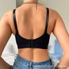 Women's Wire-Free Seamless Bralette, Adjustable Straps Full Coverage Soft Comfort Bra for Daily Wear