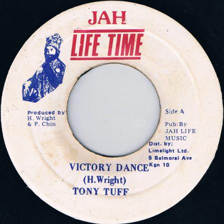 

7inch Record TONY TUFF Victory Dance NONE Jah Life Time Jamaica Reggae Ska Dub Used