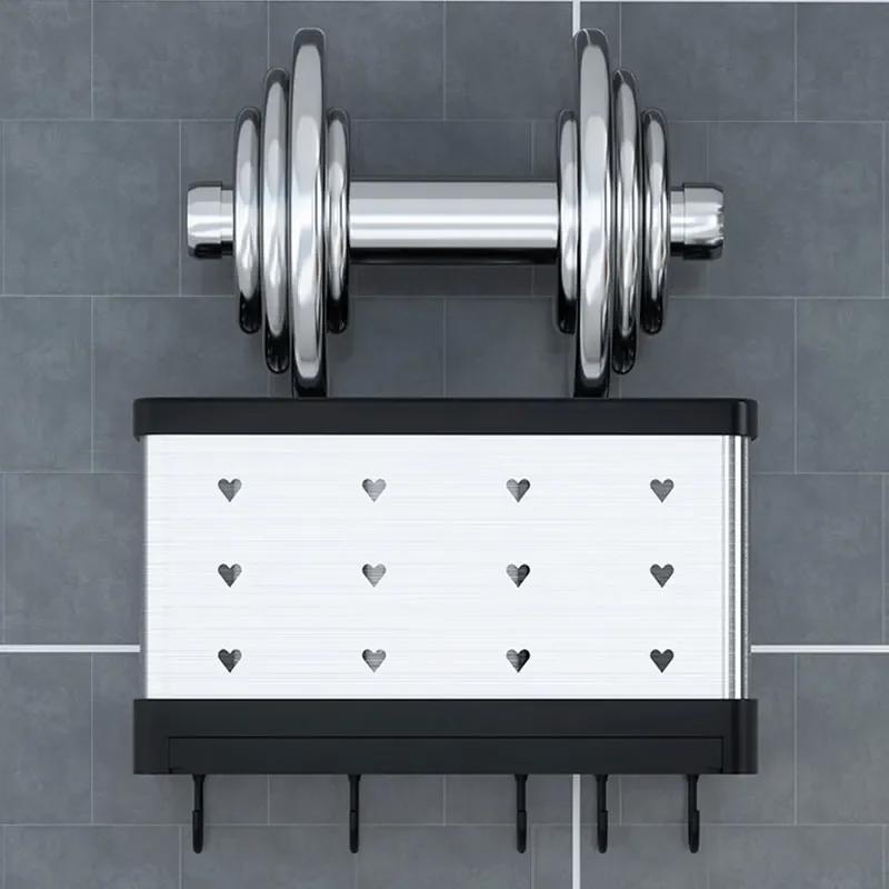 Stainless Steel Tableware Spoon Storage Holders Wall-mounted Chopsticks Racks Basket Drain Household  Kitchen Shelf Accessories