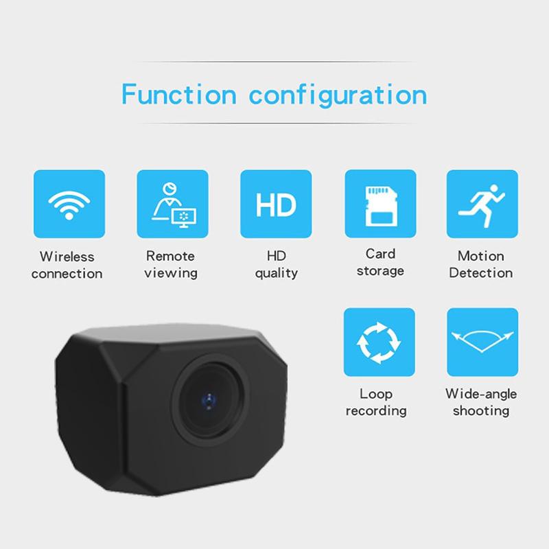 4K HD Mini Camera WiFi IP APP Remote Monitoring Lightweight Portable Camcorder Smart Home Surveillance Security Camera·