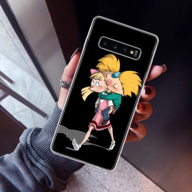 Hey Arnold Phone Case For Samsung Galaxy S26 S25 Edge S24 S23 Ultra S22 Plus S21 S20 FE Soft TPU Back Cover Funda Galaxy S25 Edg