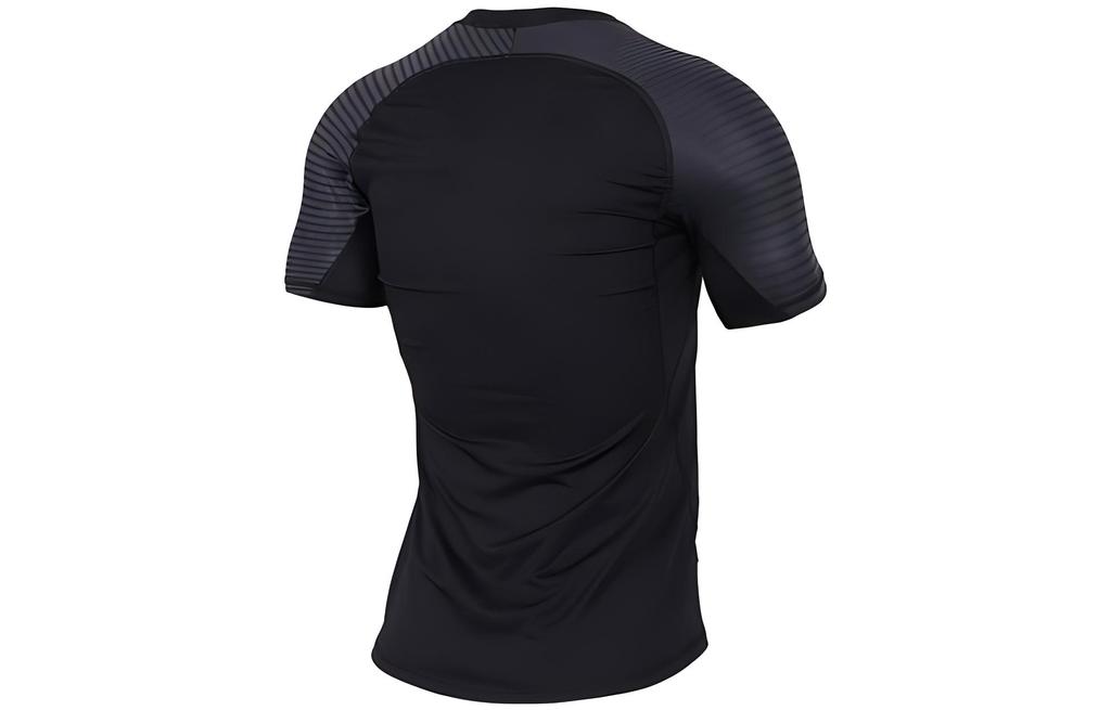 adidas T Shirts Men's Black Crew Neck Moderate Straight Fit CF7243