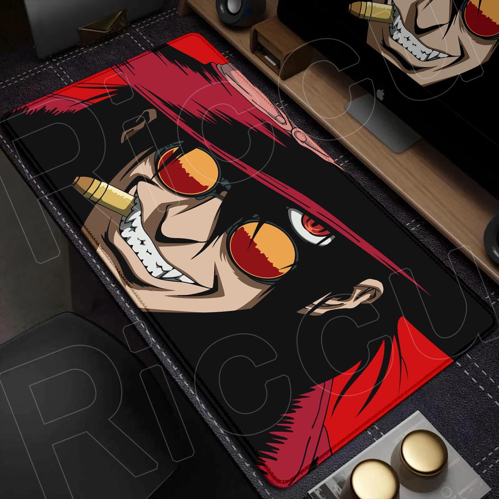 XXL HD Tisk Počítačové PC příslušenství Herní Podložka pod Myš Hellsing Alucard Velká Herní Podložka pod Myš Anime Kobereček Podložka pod Klávesnici Stolní Podložky