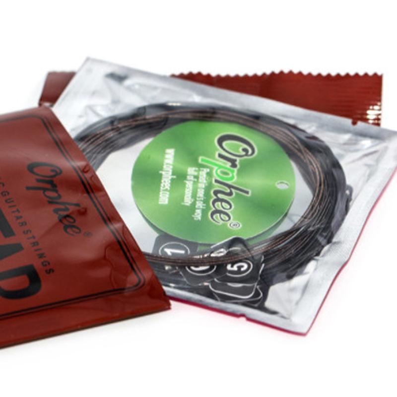 6Pcs/Lot Nylon + 3 %Polyester Classic Guitar String Nx35-C Color Plated Wire