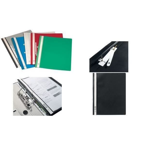 25 x chemises à lamelles pour l'archivage, format