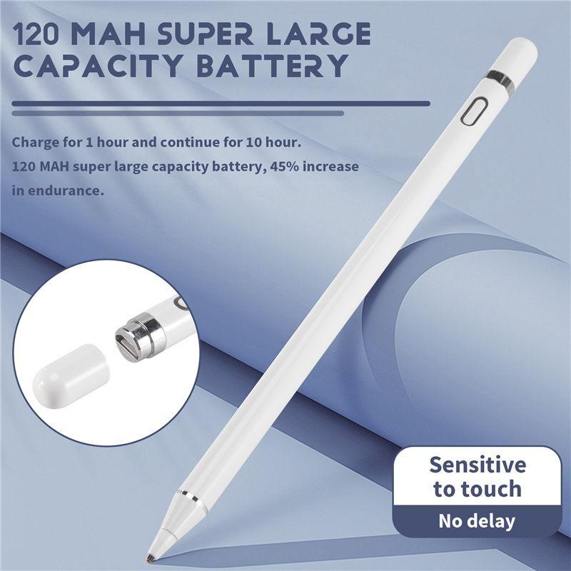 ABT-For Ipad Pro 11 12.9 10.5 9.7 2018 2017 Active Stylus Press Pen Smart Pencil For Mini 5 4 Air 1 2 3 Tablet
