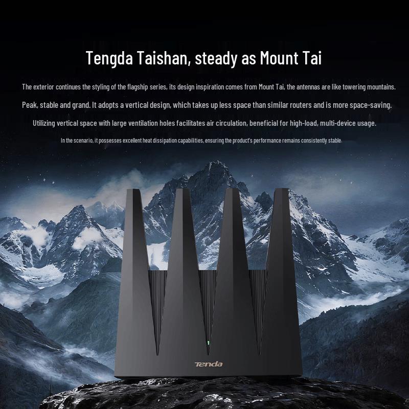 Tenda AX3000 Wi-Fi 6+ Gigabit Home Router (CN Version)