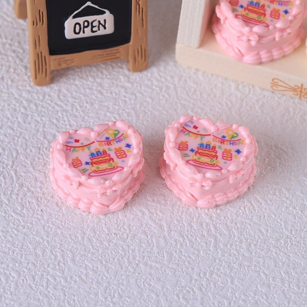 20pcs DIY Simulation Cake Handmade Miniature Food Toys Kawaii Doll Accessories  Art Supply