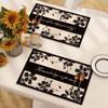Square Washing Machine Protector Mat Silicone Anti-Slip Anti-Slip Mat  Home Decor