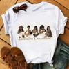 Black Girls African White Fashion Women TShirts Harajuku Cartoon Clothing Short Sleeve Summer Tees Casual FeUnisex Tops ONeck