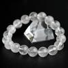 Eigado Pyrite In Quartz 18 Inner Natural Power Good Luck Bracelet, Beads, 11mm, Diameter Approx. 17cm, Stone, Stone, Charm, 2507-Brace-Pyr-02