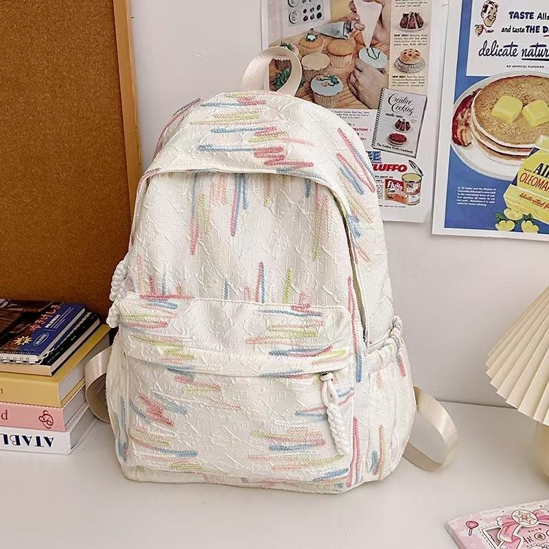 Backpack female new cute female student schoolbag junior high school high school college student class backpack