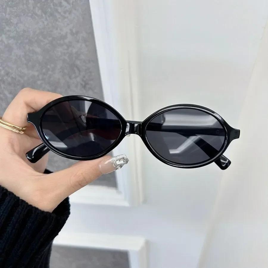 Fashion Oval Sunglasses Women Men Brand Designer Luxurious Sun Glasses Female Outdoor Casual Travel