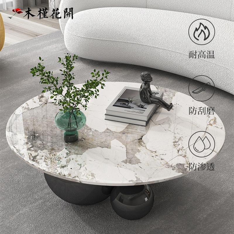 New Hot Sale Luxury Marble Stone Table Living Room End Side Home Corner Center Marble Living Room Sofa Corner Coffee Table