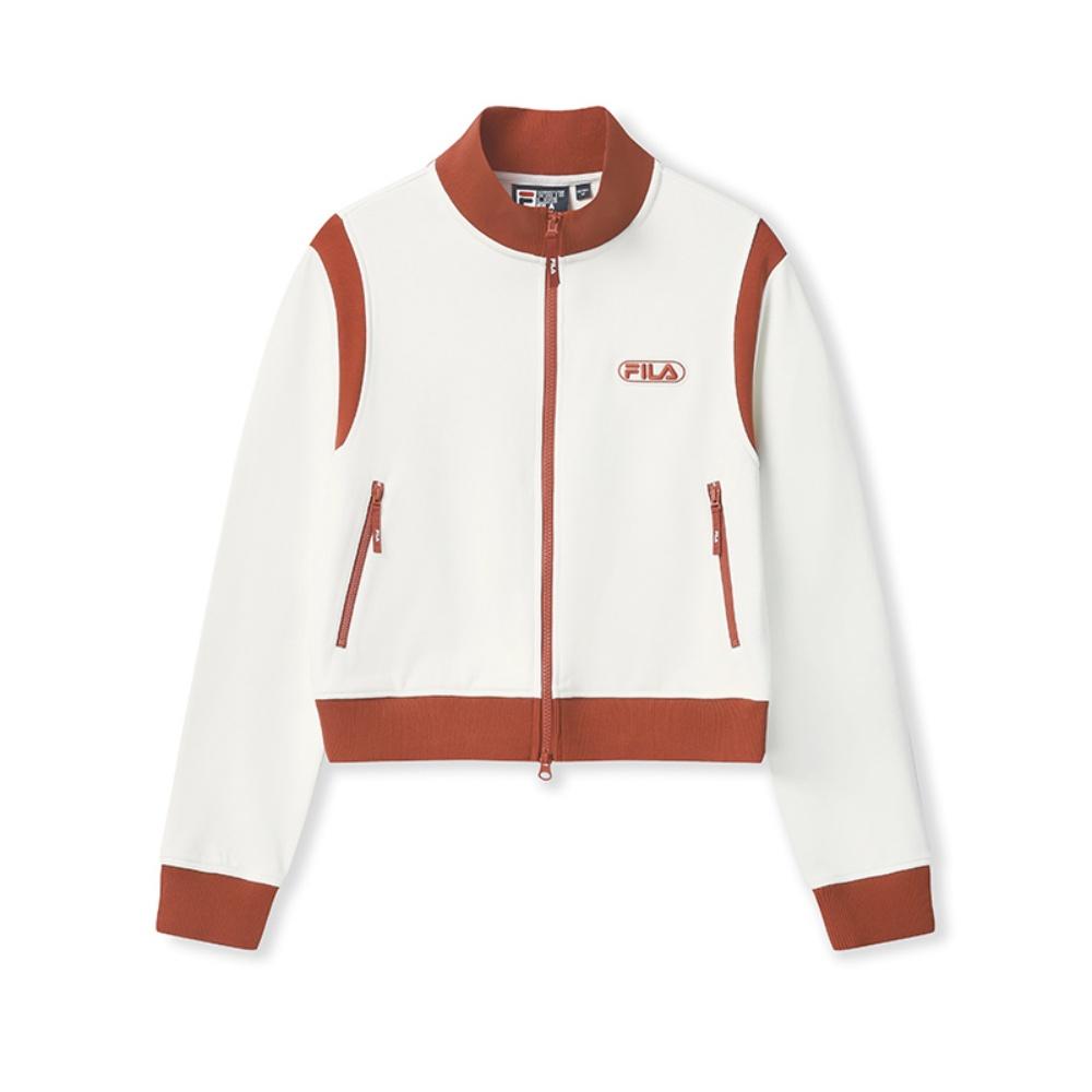 

New FILA ORIGINALE Jacket Women s Cloud Peak White F11W549502FIV 160/80A/S