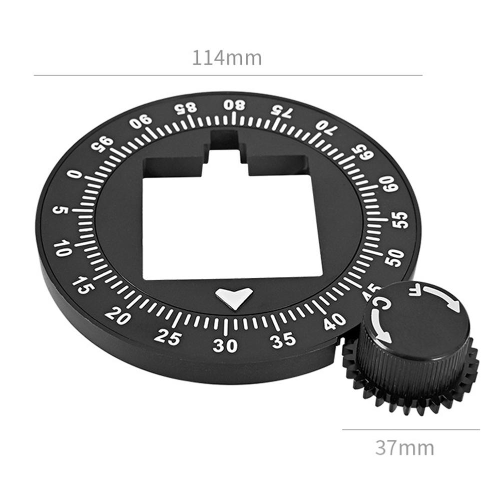 Grinder For Dial Scale Plate Made of ABS Plastic for Eureka Mignon Specialita and Other Compatible Mignon Models