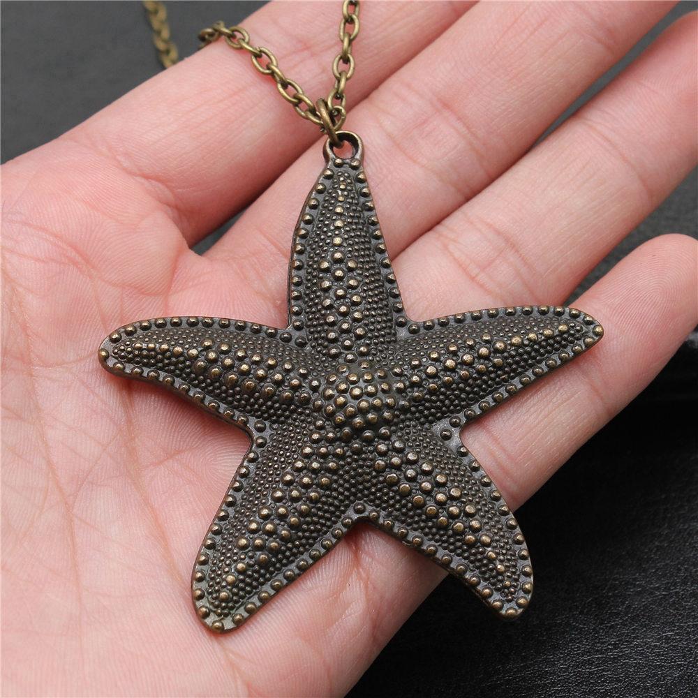 45cm Or 70cm Long Chain Necklace Marine Life Octopus Wedding Jewelry Findings QN048