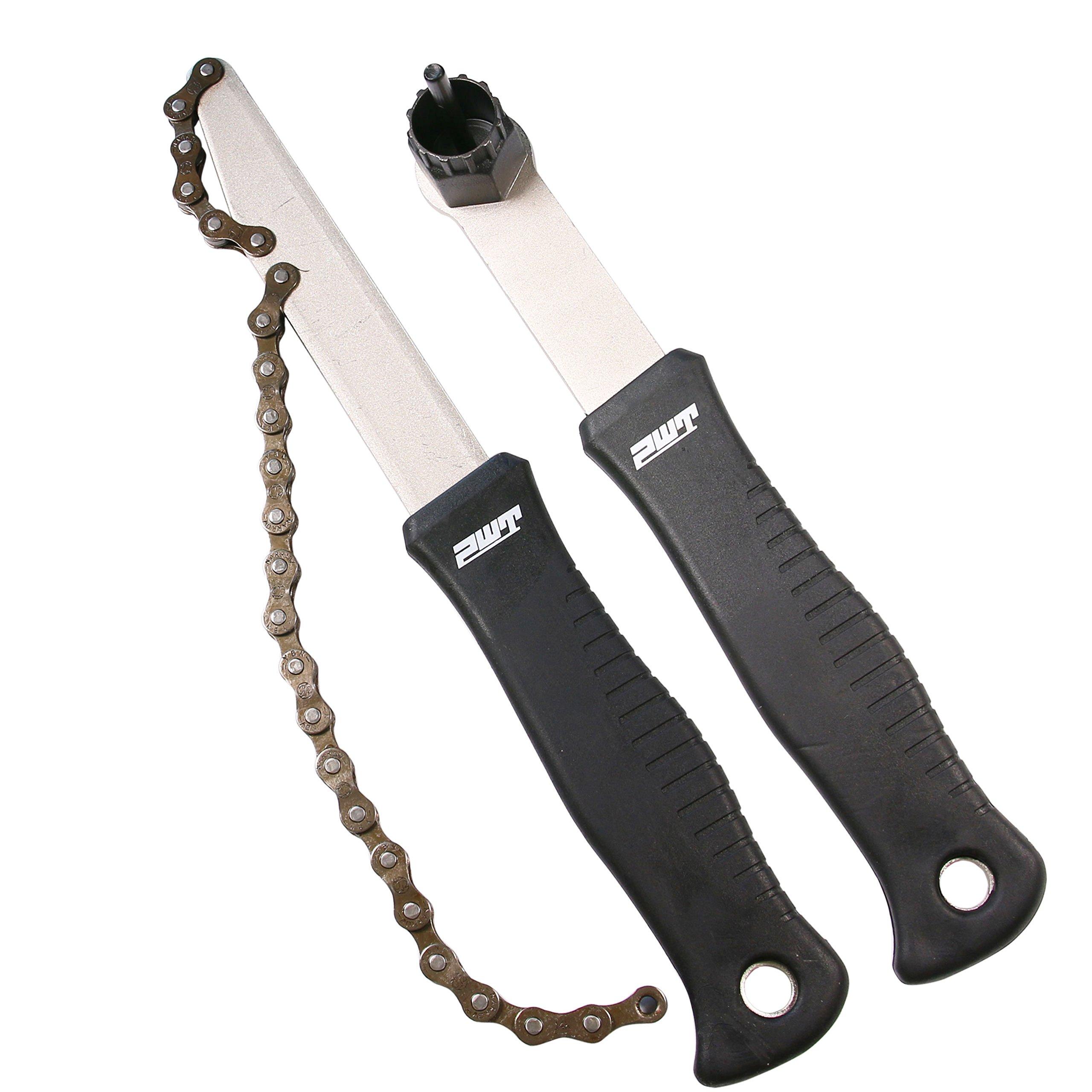 

PWT Freewheel Remover and Tuner Set by Japan Compatible with HG Speed Cassette Lock Ring and Sprocket Bicycle Maintenance (FWRSET) Manufacturer, 7-11 чёрный