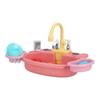 Kitchen Sink Play Set Plastic Interactive Pretend Kitchen Sink Toys for Kids Over 3 Years Old