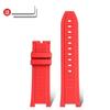 High Quality Rubber Watch Strap For TISSOT 1853 T141 Series T141.417A Silicone Strap Concave Design 24mm Waterproof Wristband