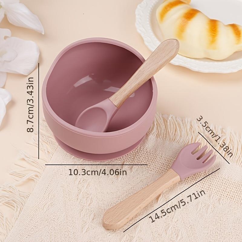[Tigela de Silicone Personalizada] Tigela de Alimentação Durável de Silicone Segura para Micro-ondas Personalizada | Perfeita para Celebrações de Primeiro Aniversário, Essenciais para Alimentação