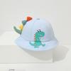 Wide Brim Dinosaur Children Fisherman Hat Cartoon Baby Sun Cap Cute Kids Bucket Hat  Toddler