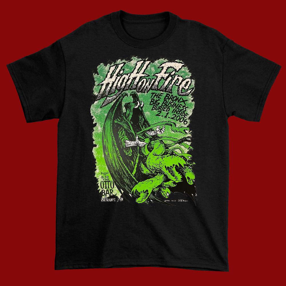 

New Rare High On Fire Slave The Hive Gift For Fans Black S-5XL T-Shirt LL056 Unisex T-Shirt M