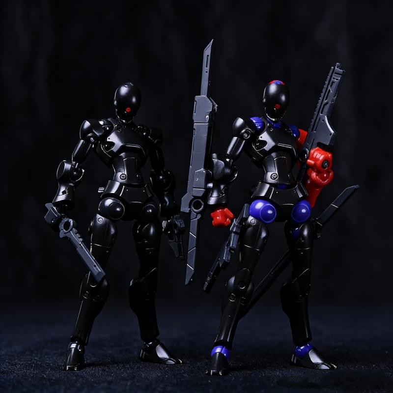 Sheik Mainland 3min-A 1/18 Xenostrike Figurine d'Action Science-Fiction Soldat à Haute Articulation Modèle Jouets Kit d'Assemblage DIY Décoration de Bureau