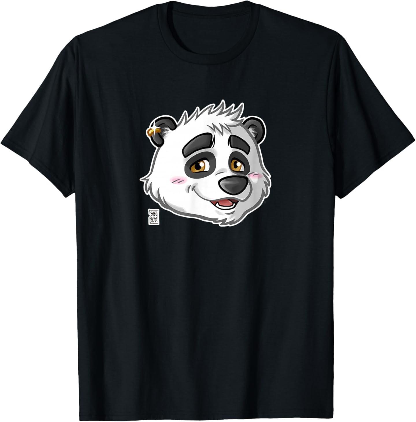 Chubby Panda - Head Only T-Shirt S разноцветный