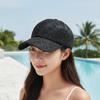 Flower Lace Baseball Cap Breathable Mesh Visor Hat Mesh Cap Sun Hat  Beach Vacation