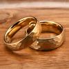 Tungsten Carbide Ring for Man Anillos Bague Homme Pareja De Compromiso Fashion Jewelry Wedding Bands Hammered  Engagement Rings