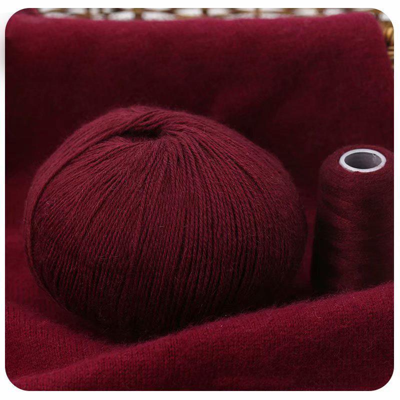 Cashmere Yarn Plush Mohair Knitting Thread Soft Baby Cotton Yarn For Cardigan Scarf Shawl Sweater Crochet DIY Handmade Yarn