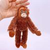20cm Cute Little Monkey Pendant Plush Doll Bag Pendant Soft Stuffed Backpack Keychain Plush Dolls