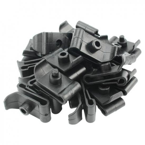 20 Nylon U Nut #12 Screw Retainer Bumper Fender Mounting Clip For Lexus & Toyota