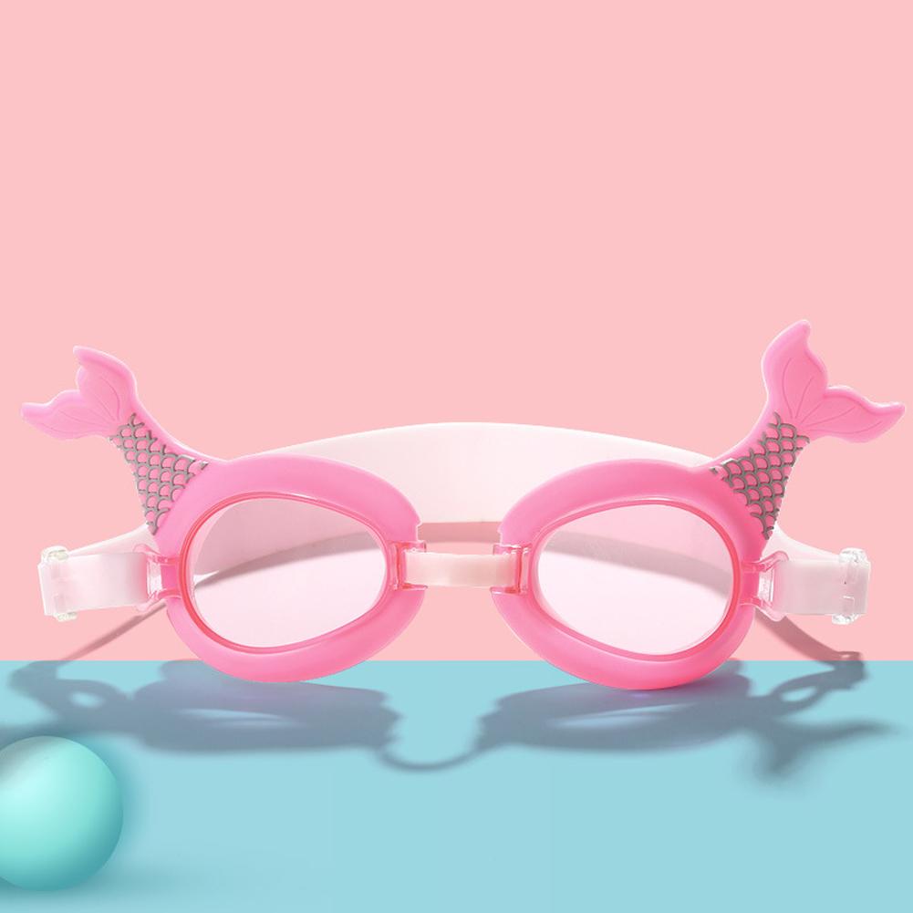 Kids Cartoon Swimming Goggles Waterproof Adjustable Anti Fog Ergonomic Design Swimming Glasses For Boys Girls