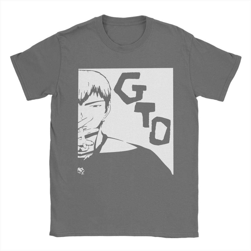 Unisexs TShirt GTO Great Teacher Onizuka Novelty Pure Cotton Tees Short Sleeve T Shirt Round Neck Clothes Gift Idea