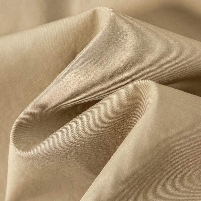 She Pool Damen Modal Drapierter Trenchcoat