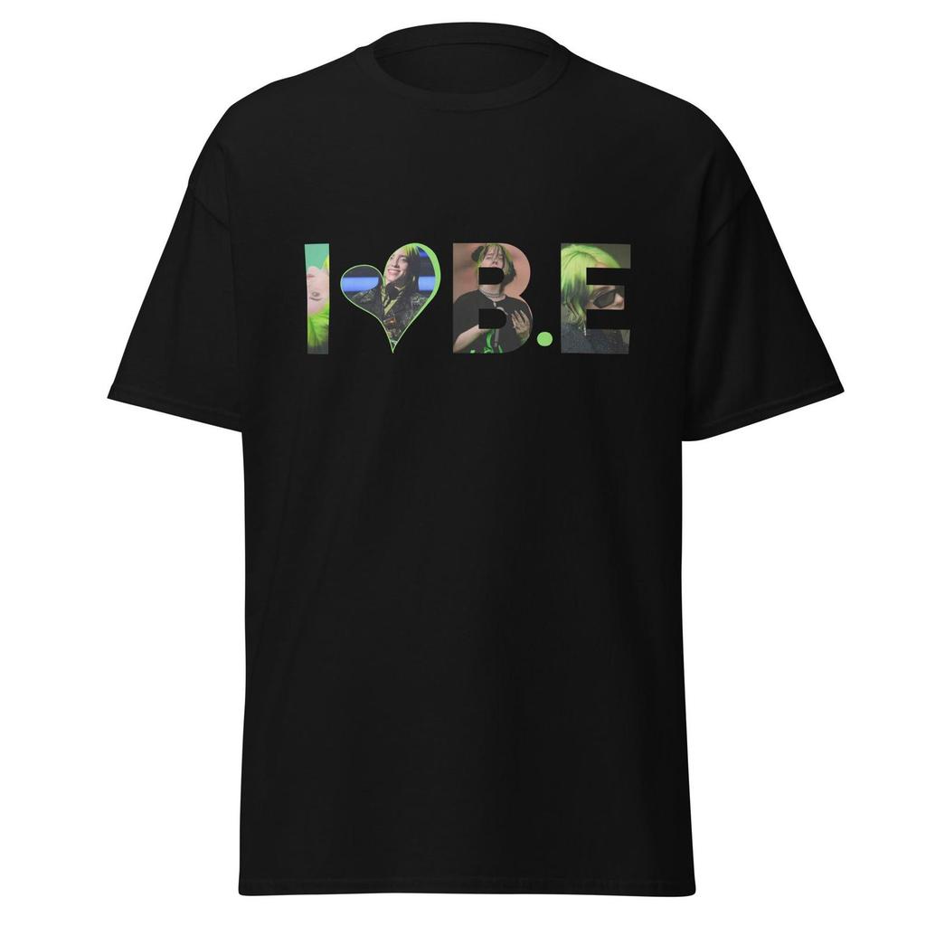 Billie Eilish Pattern Tshirt Hit Me Hard Soft Tour Fan Merch Tshirt 2025 Summer Mens Womens Cotton Tshirt Mens Clothing