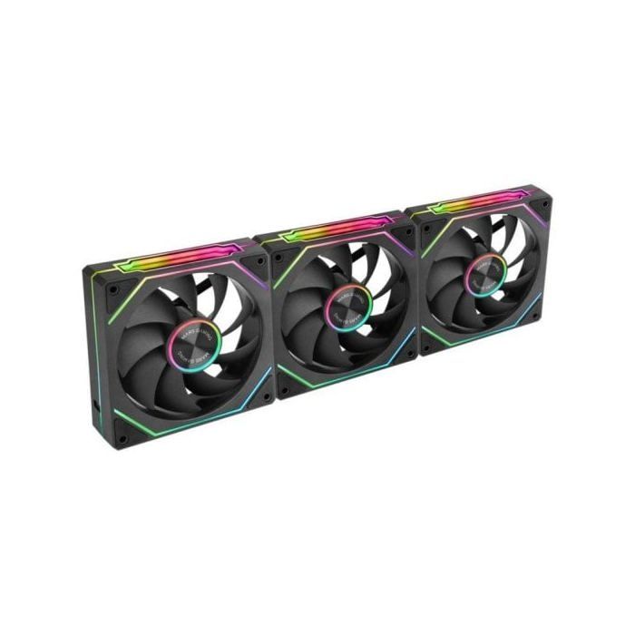 Ventilador suplementario Mars Gaming MF-LINKFINITYKIT2 120mm 1800RPM con ARGB Linkfinity y conexión magnética